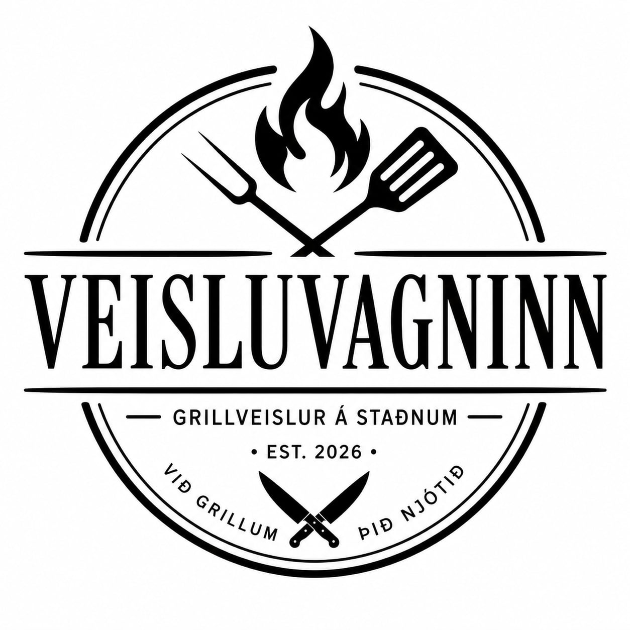 Veisluvagninn logo